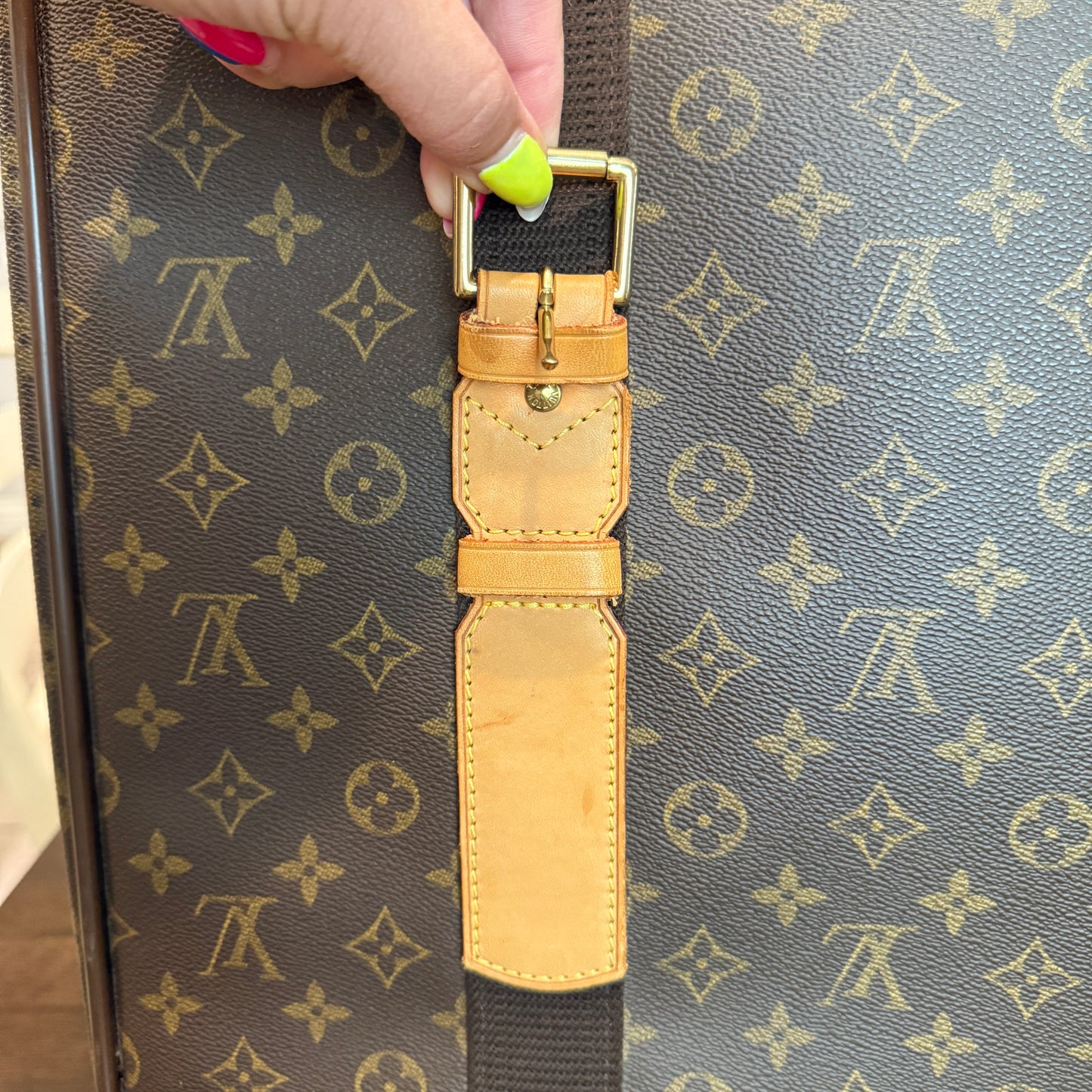 Monogram Satellite 65 Suitcase