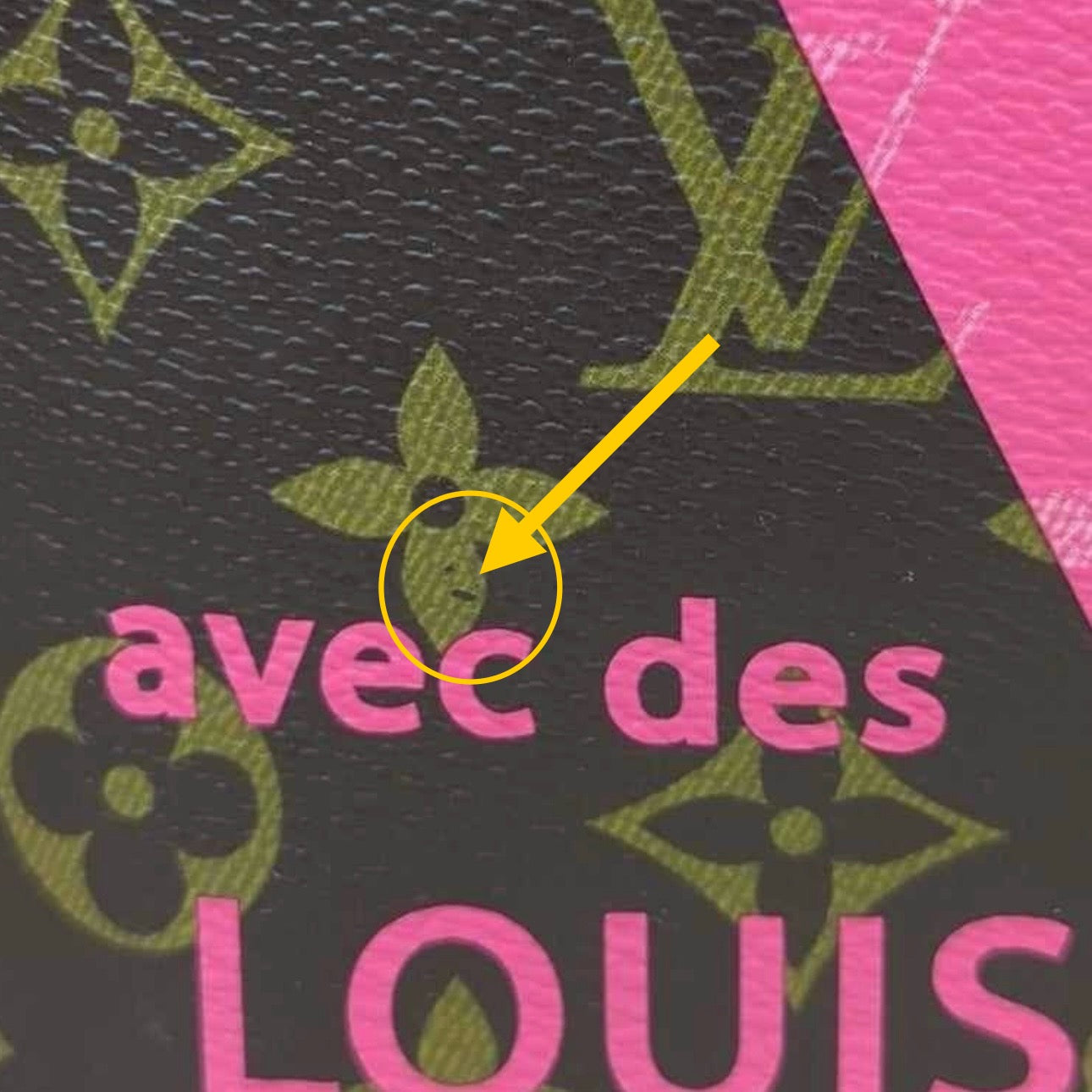 Louis Vuitton Limited Edition Grenade Pink V Neverfull MM