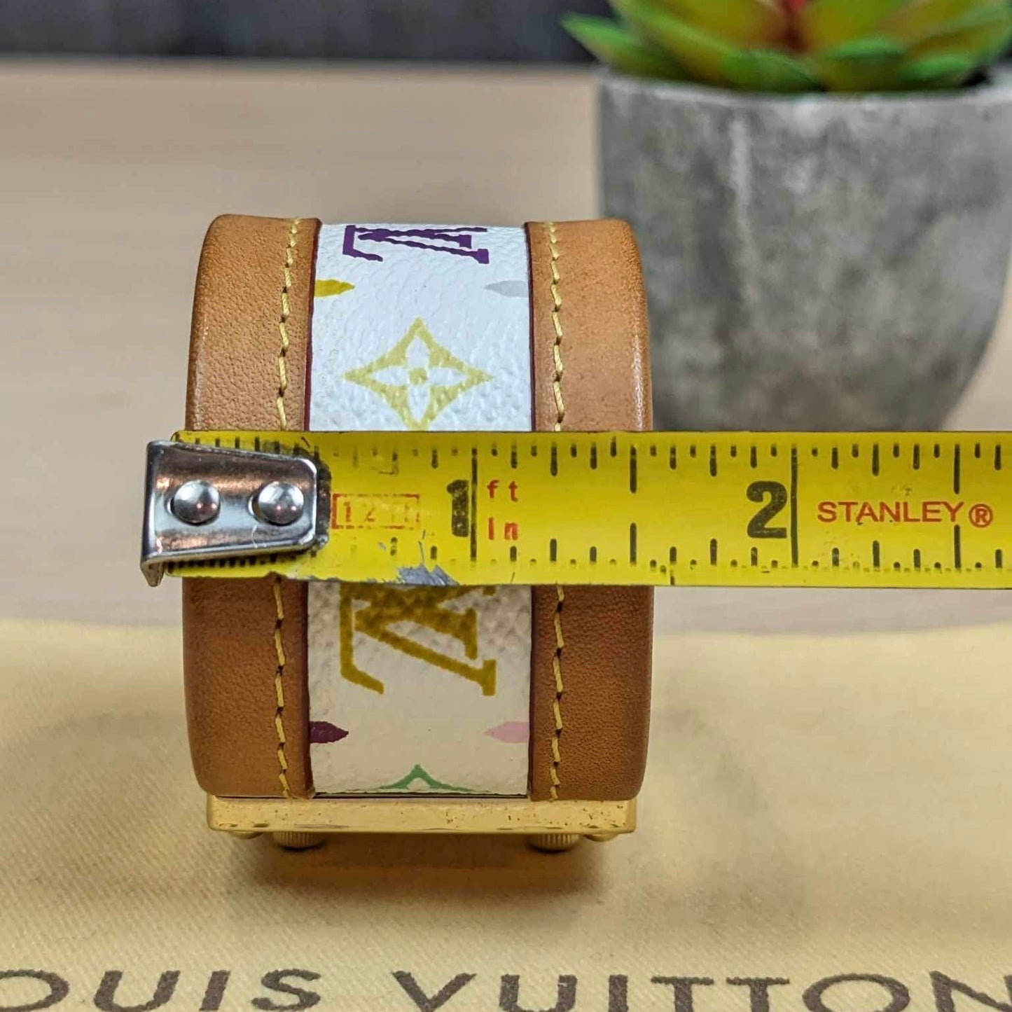 Louis Vuitton Limited Edition Multicolor S lock Bracelet