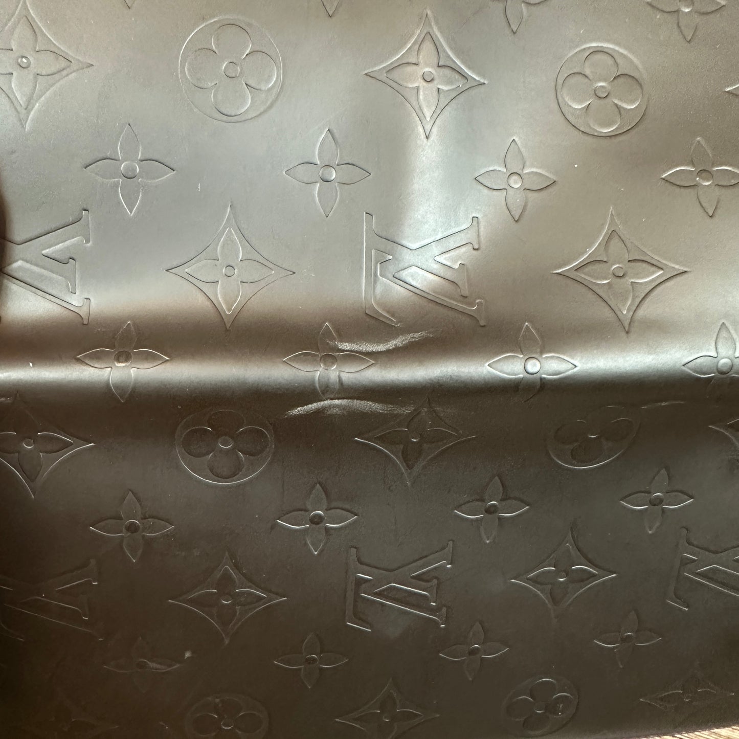 Louis Vuitton Monogram Glace Portefeuille Double Wallet in Cafe