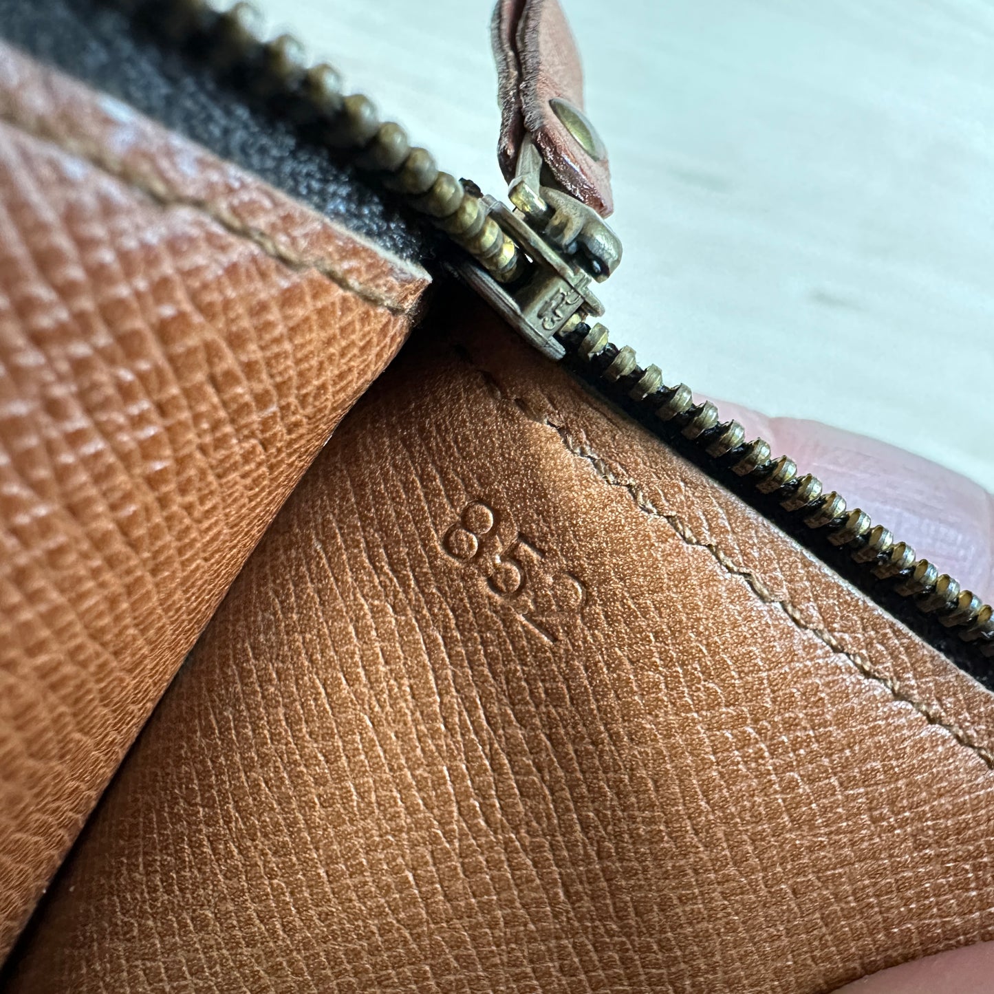 Louis Vuitton Vintage Envelope Flap Wallet Monogram Canvas