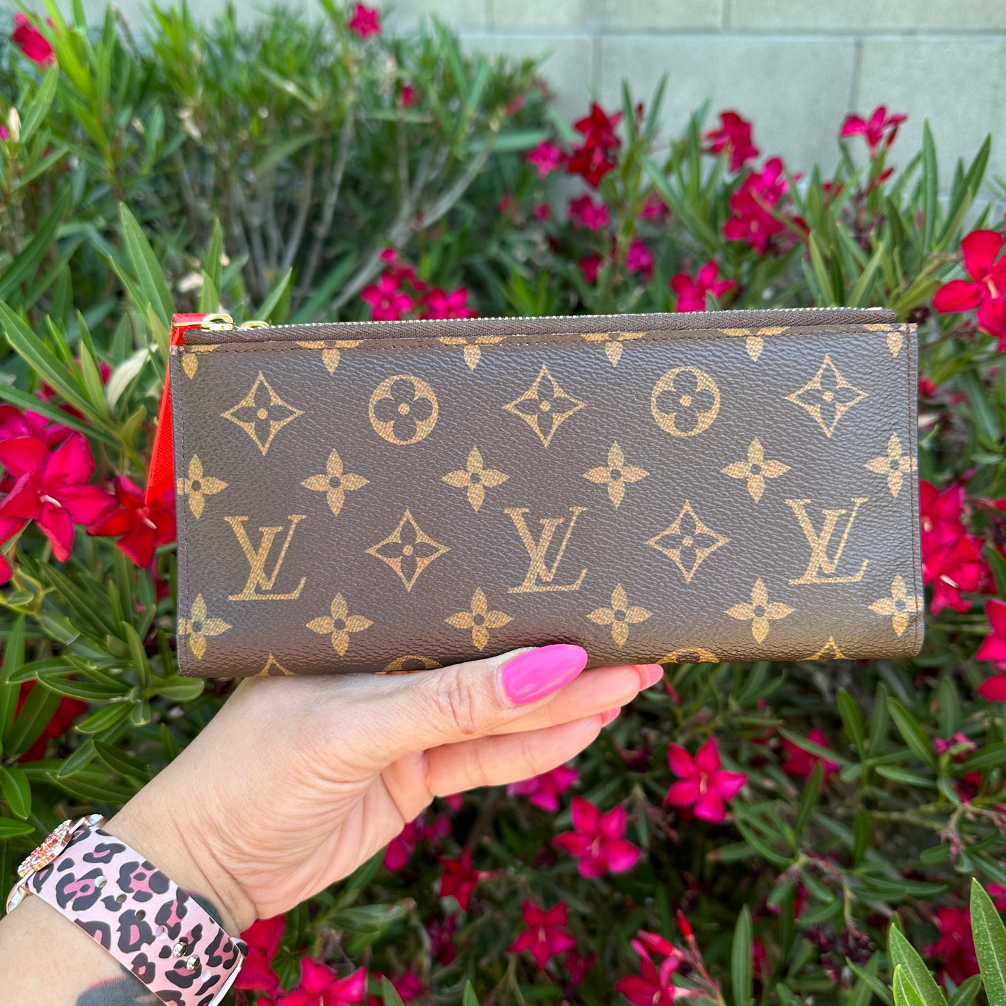 Louis Vuitton Adele Wallet Monogram Canvas