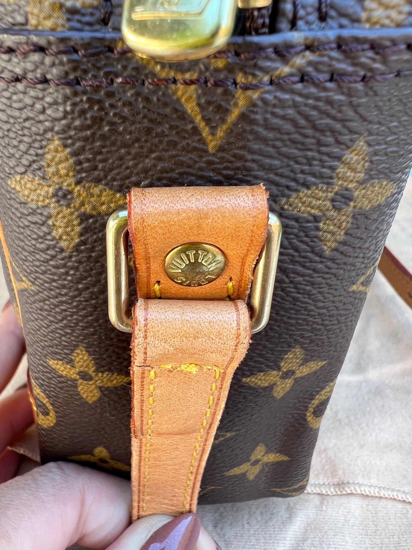 Authentic Preowned Vintage Trocadero 30 Crossbody Bag Monogram Canvas