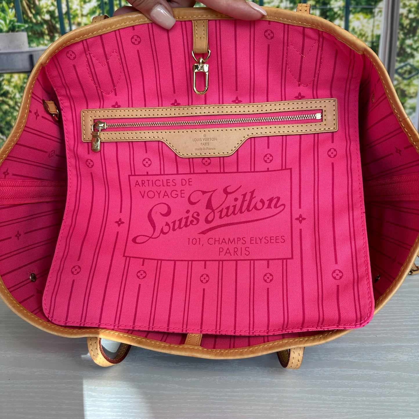 Louis Vuitton Limited Edition Stephen Sprouse Monogram Roses Neverfull MM