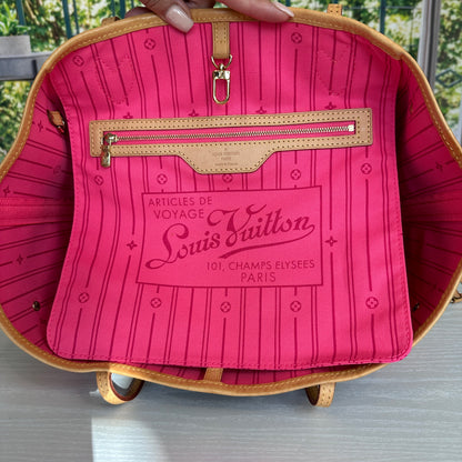 Louis Vuitton Limited Edition Stephen Sprouse Monogram Roses Neverfull MM