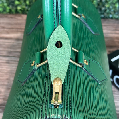 Louis Vuitton Speedy 25 Borneo Green Epi Leather