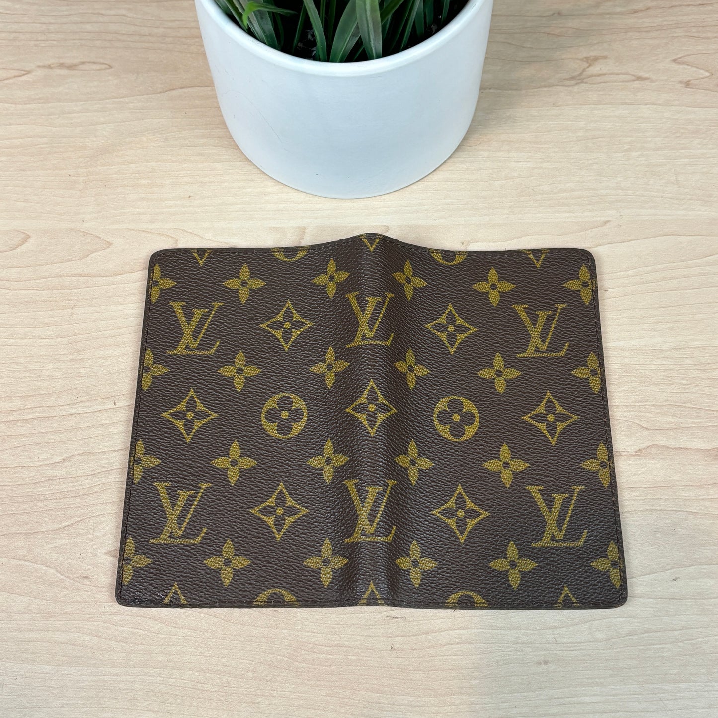Louis Vuitton Rare Vintage Monogram Passport Holder