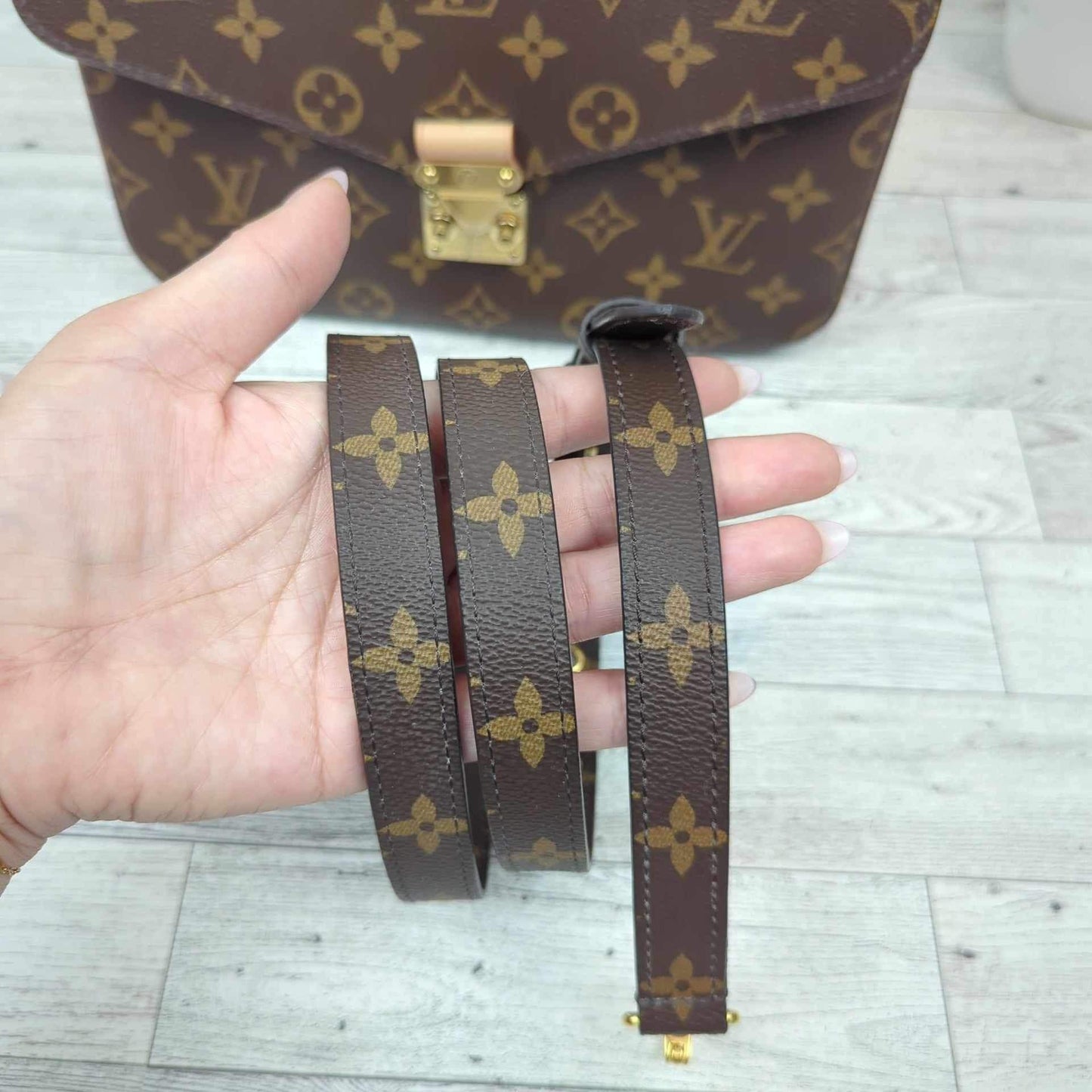 Louis Vuitton Monogram Pochette Metis