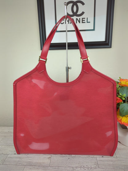 Louis Vuitton Epi Plage Baia Beach Grenadine Red