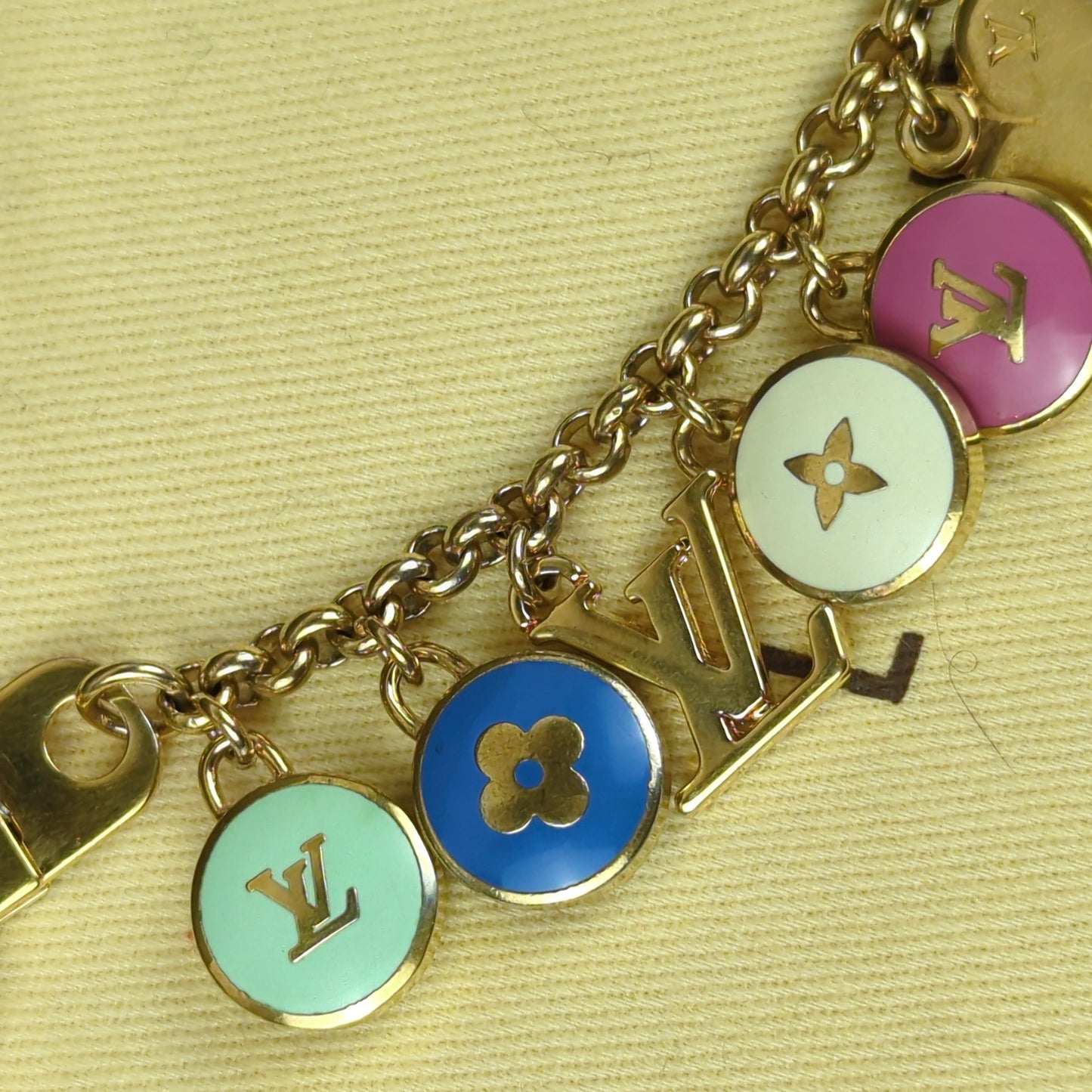 Multicolor Pastilles Bag Charm / Key Chain