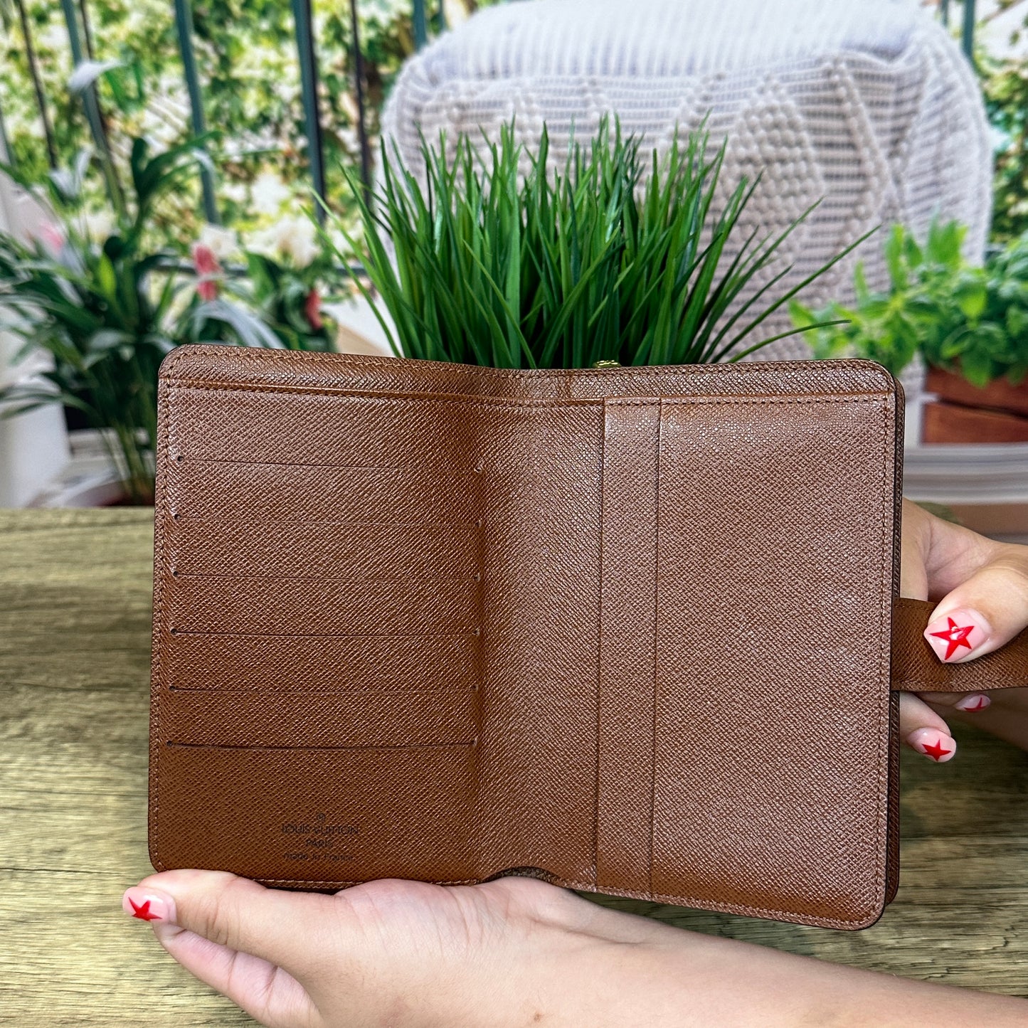 Louis Vuitton Monogram Porte Papiers Zippe Wallet