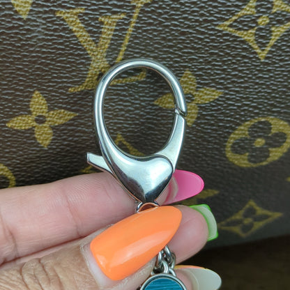 Cyan Fleur D'Epi Bag Charm