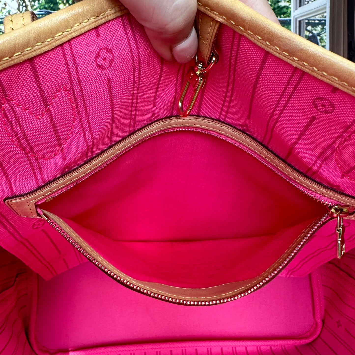 Louis Vuitton Limited Edition Stephen Sprouse Monogram Roses Neverfull MM