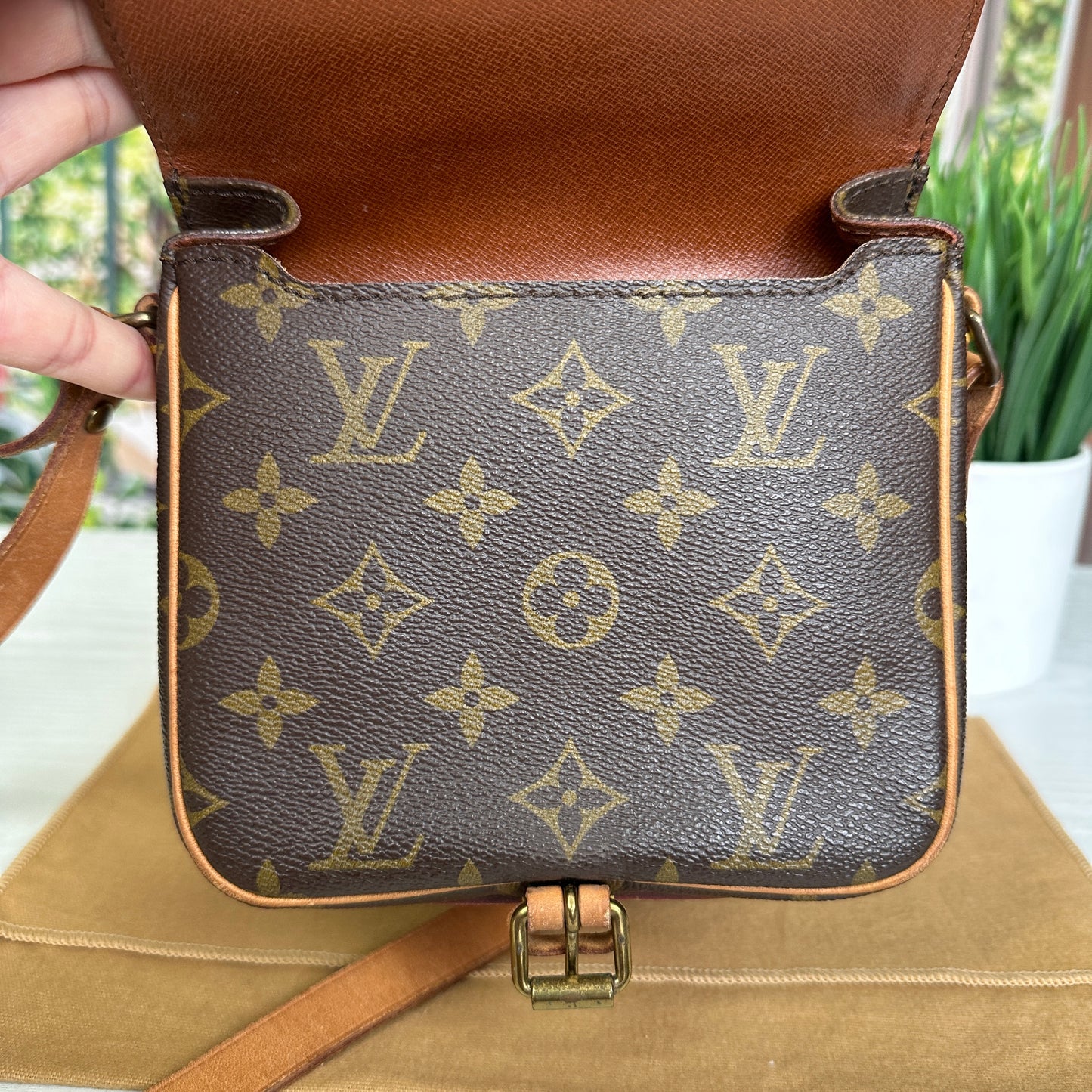 Louis Vuitton Monogram Cartouchiere PM