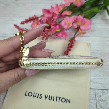 Louis Vuitton Damier Azur Key Cles Pouch