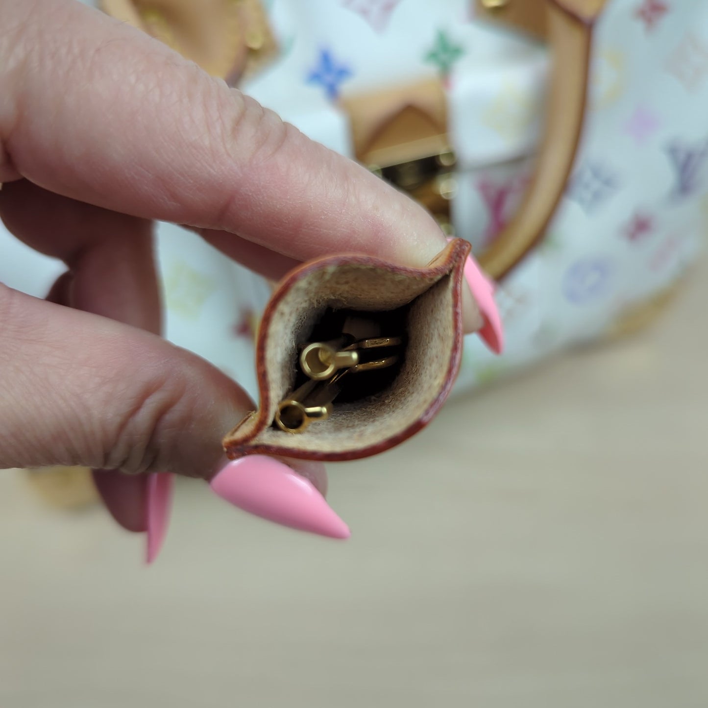 Louis Vuitton Murakami White Multicolor Monogram Speedy 30