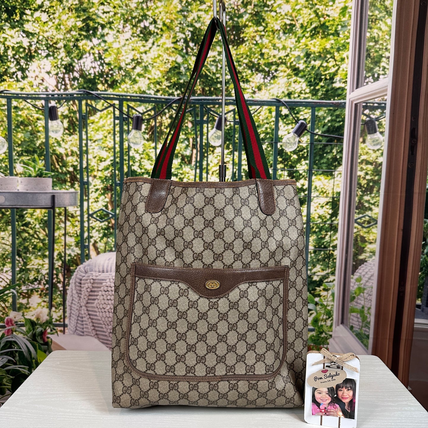 Gucci Vintage GG Supreme Tote