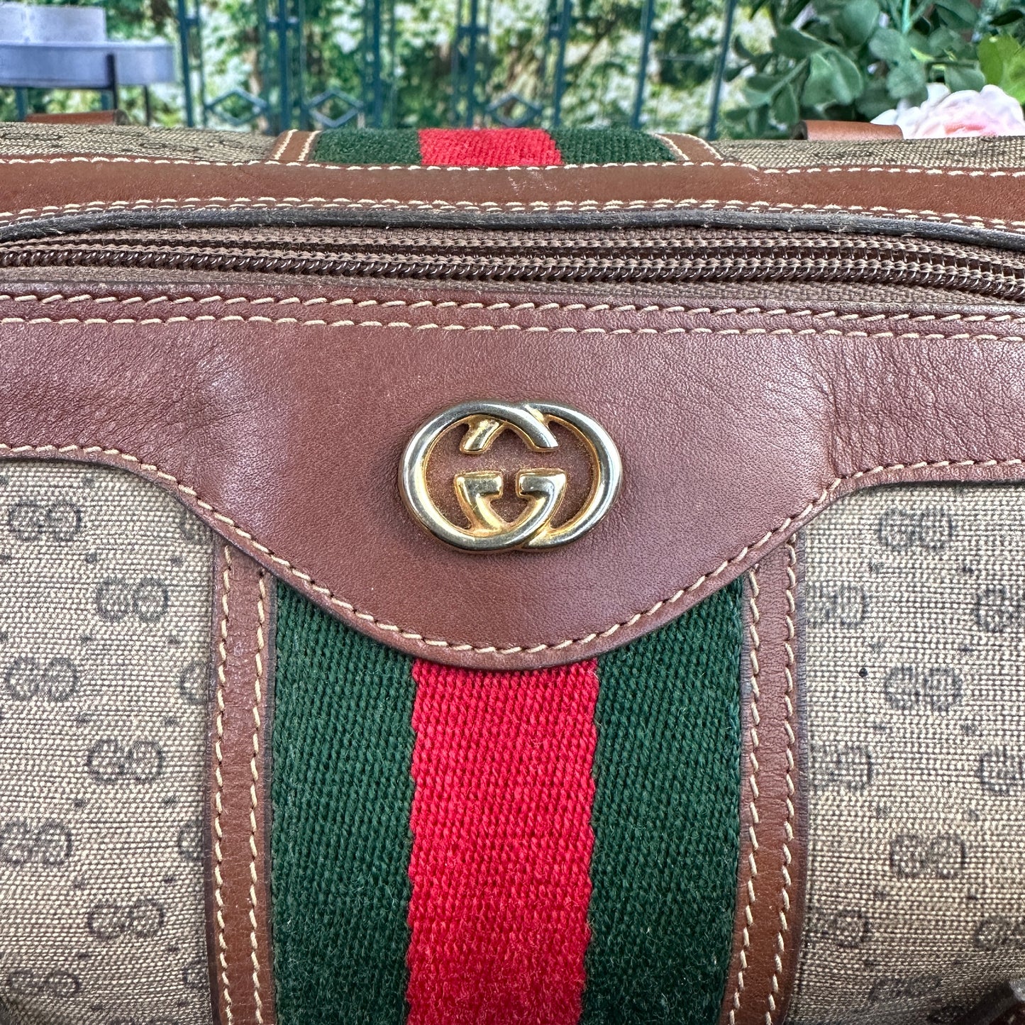 Gucci Vintage Sherryline Boston Bag