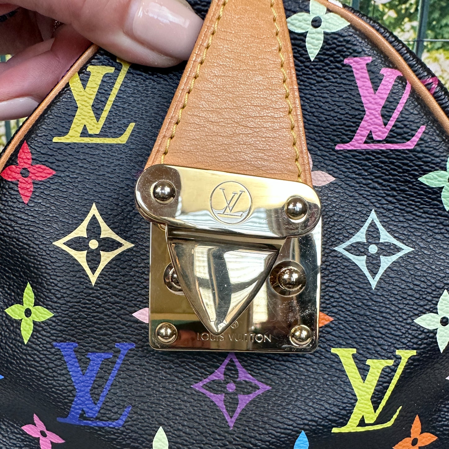 Louis Vuitton Limited Edition Murakami Black Multicolor Speedy 30