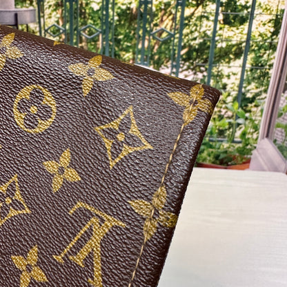 French Company Monogram Porte Document Holder GM