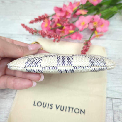 Louis Vuitton Damier Azur Key Cles Pouch