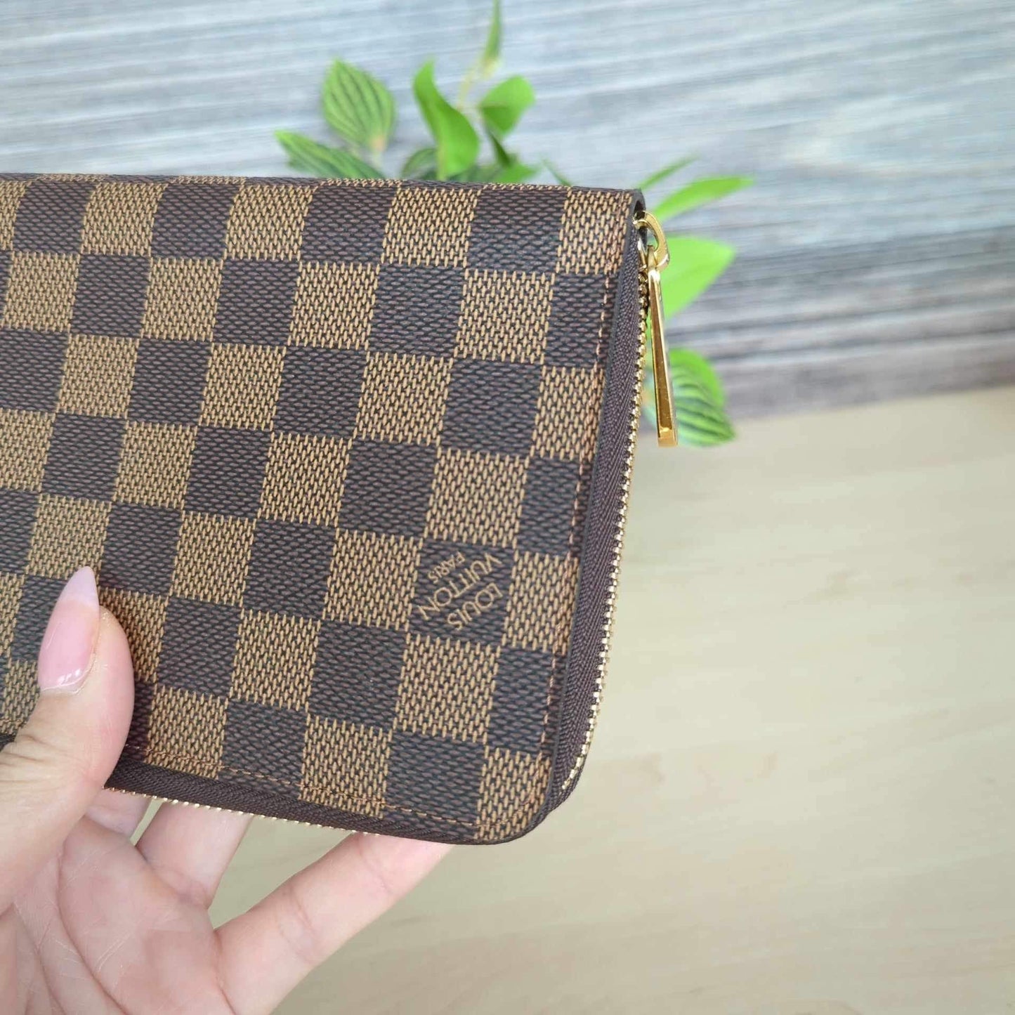 Louis Vuitton XL Zippy Organizer Damier Ebene