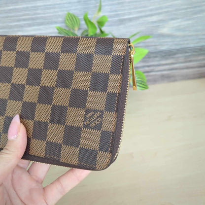 Louis Vuitton XL Zippy Organizer Damier Ebene