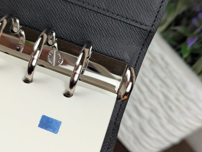 Damier Graphite Medium Ring Agenda