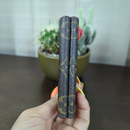 Elise Monogram Tri-Fold Wallet