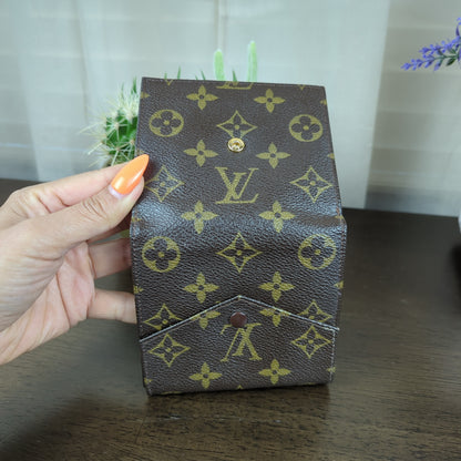Elise Monogram Tri-Fold Wallet