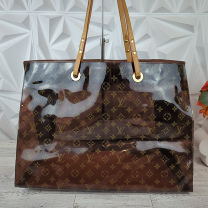 Limited Edition Monogram Vinyl Ambre Cruise Tote Bag