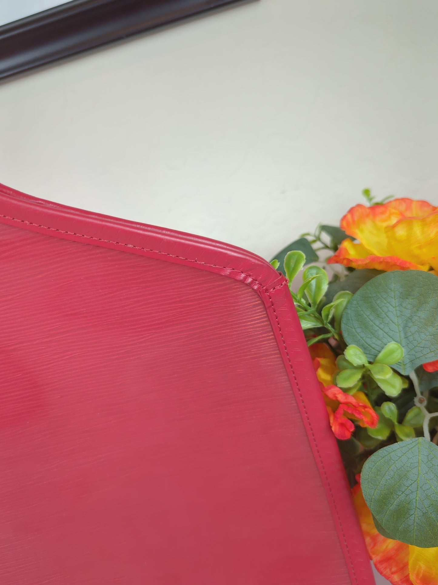 Louis Vuitton Epi Plage Baia Beach Grenadine Red