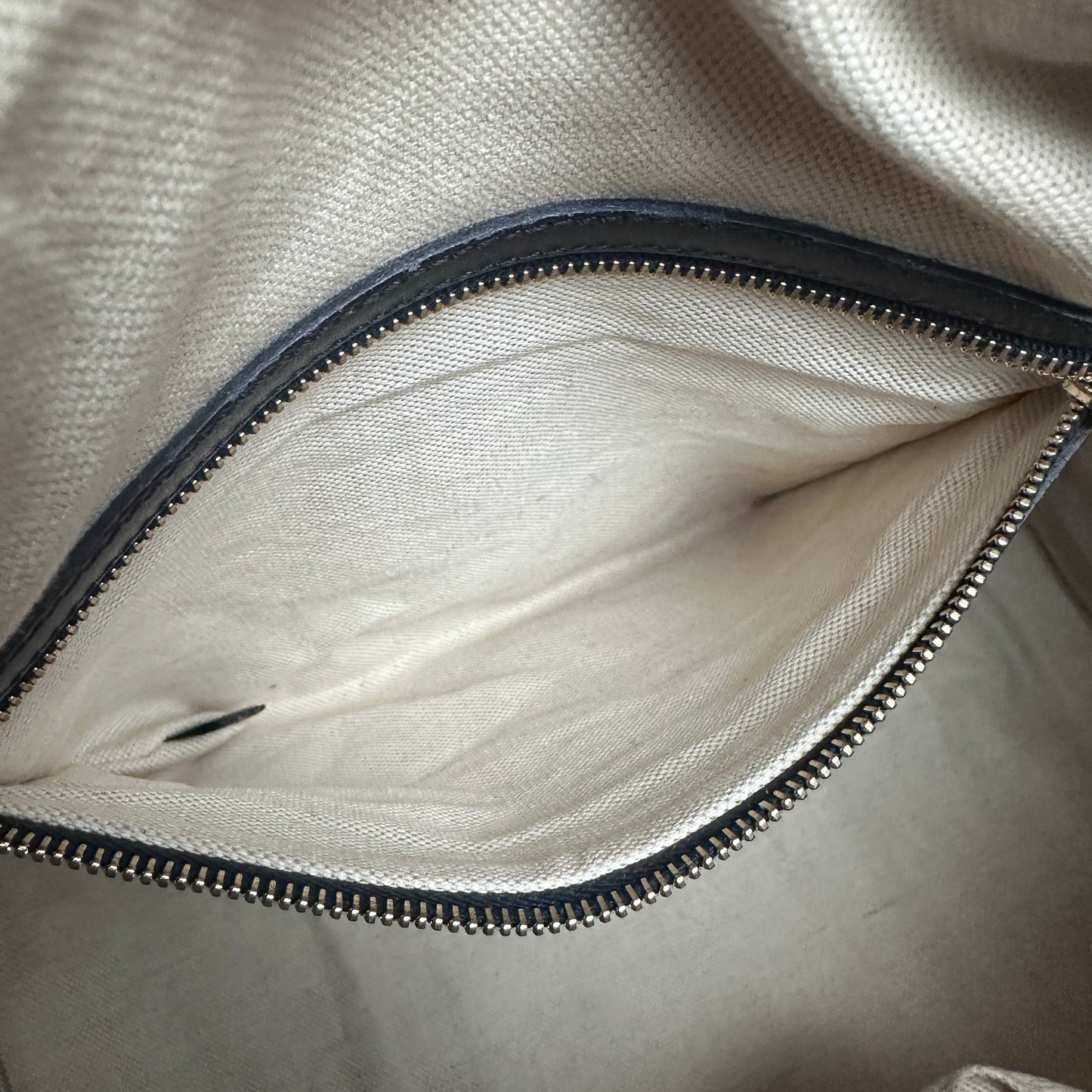 Gucci Original GG Canvas Medium Boston Bag Navy Blue