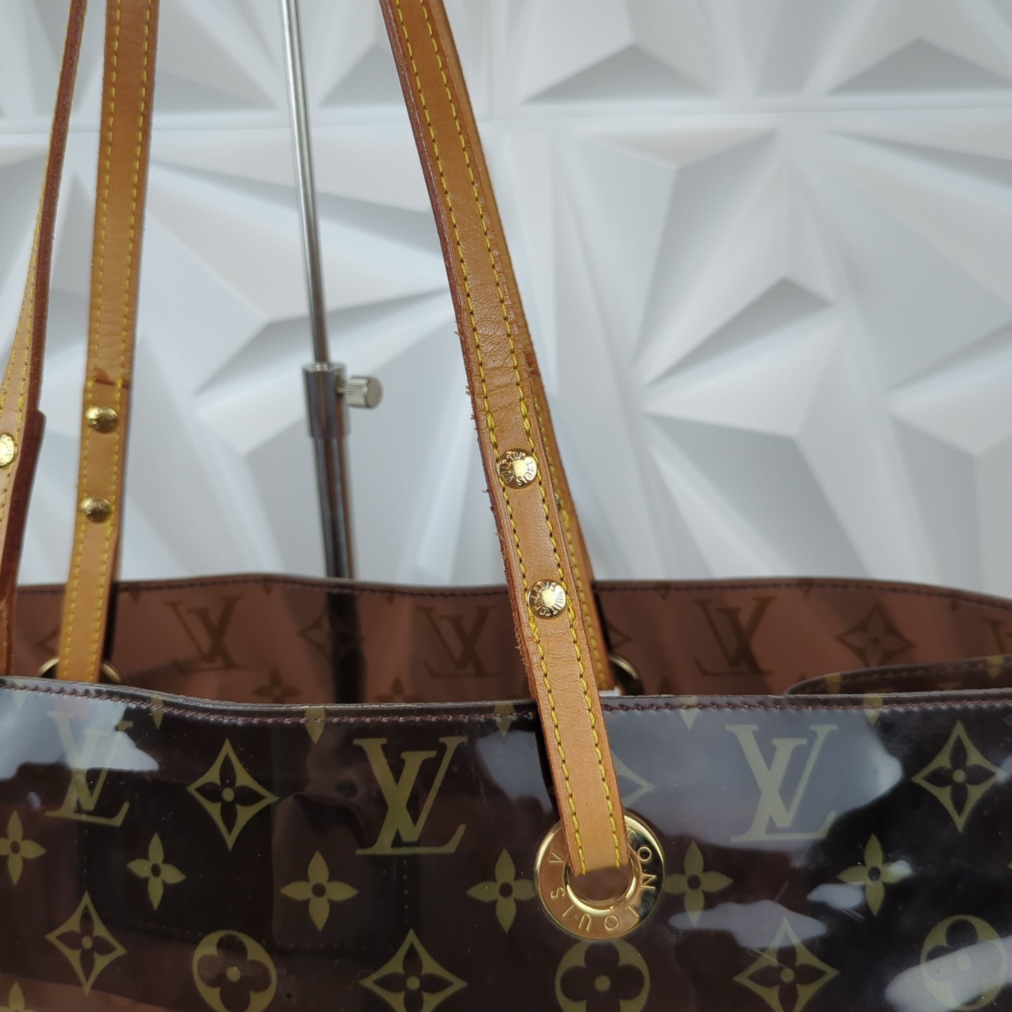 Limited Edition Monogram Vinyl Ambre Cruise Tote Bag