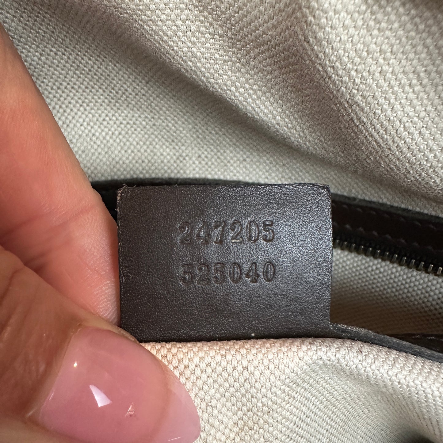 Gucci Original GG Boston Vintage Web Dark Brown