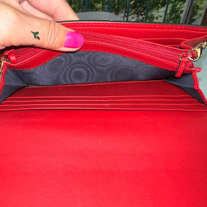 Gucci GG Supreme Blue Blooms Long Continental Wallet