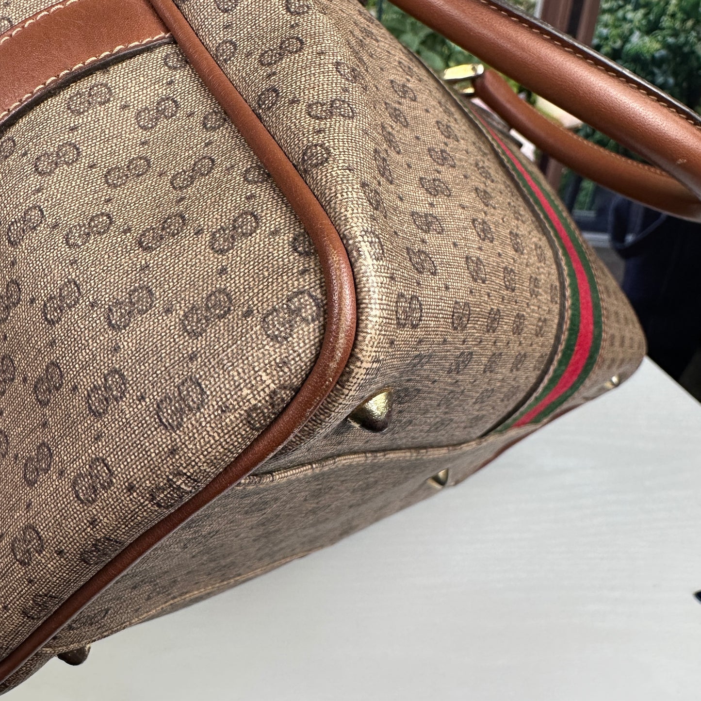 Gucci Vintage Sherryline Boston Bag