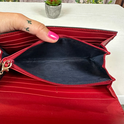 Gucci GG Supreme Blue Blooms Long Continental Wallet
