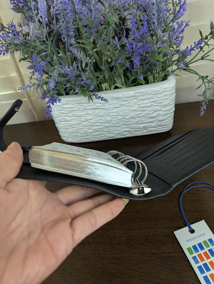 Damier Graphite Medium Ring Agenda