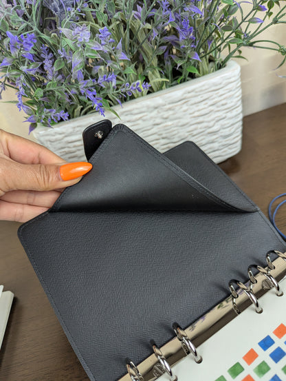 Damier Graphite Medium Ring Agenda