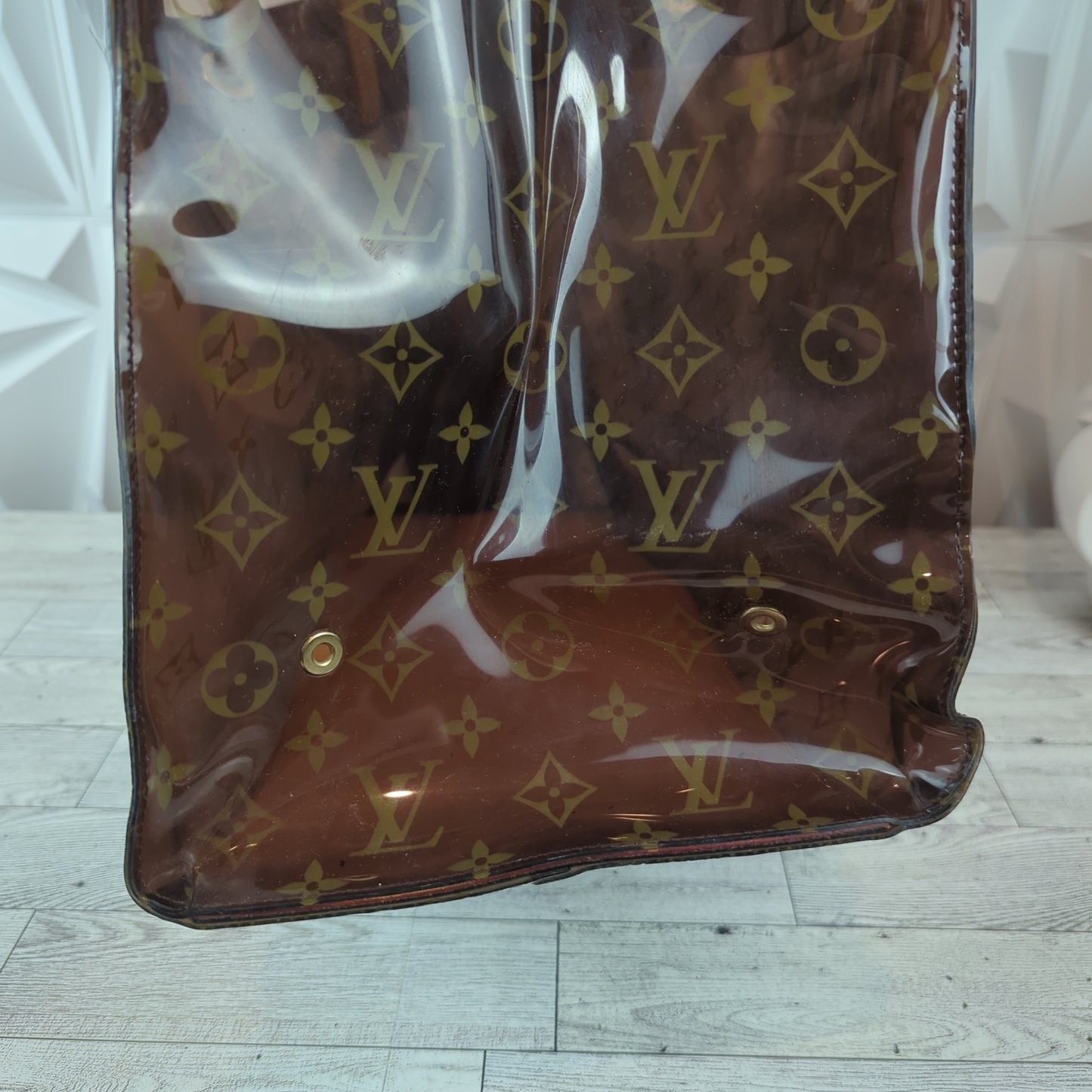 Limited Edition Monogram Vinyl Ambre Cruise Tote Bag