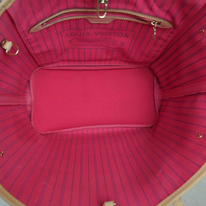 Louis Vuitton Limited Edition Grenade Pink V Neverfull MM