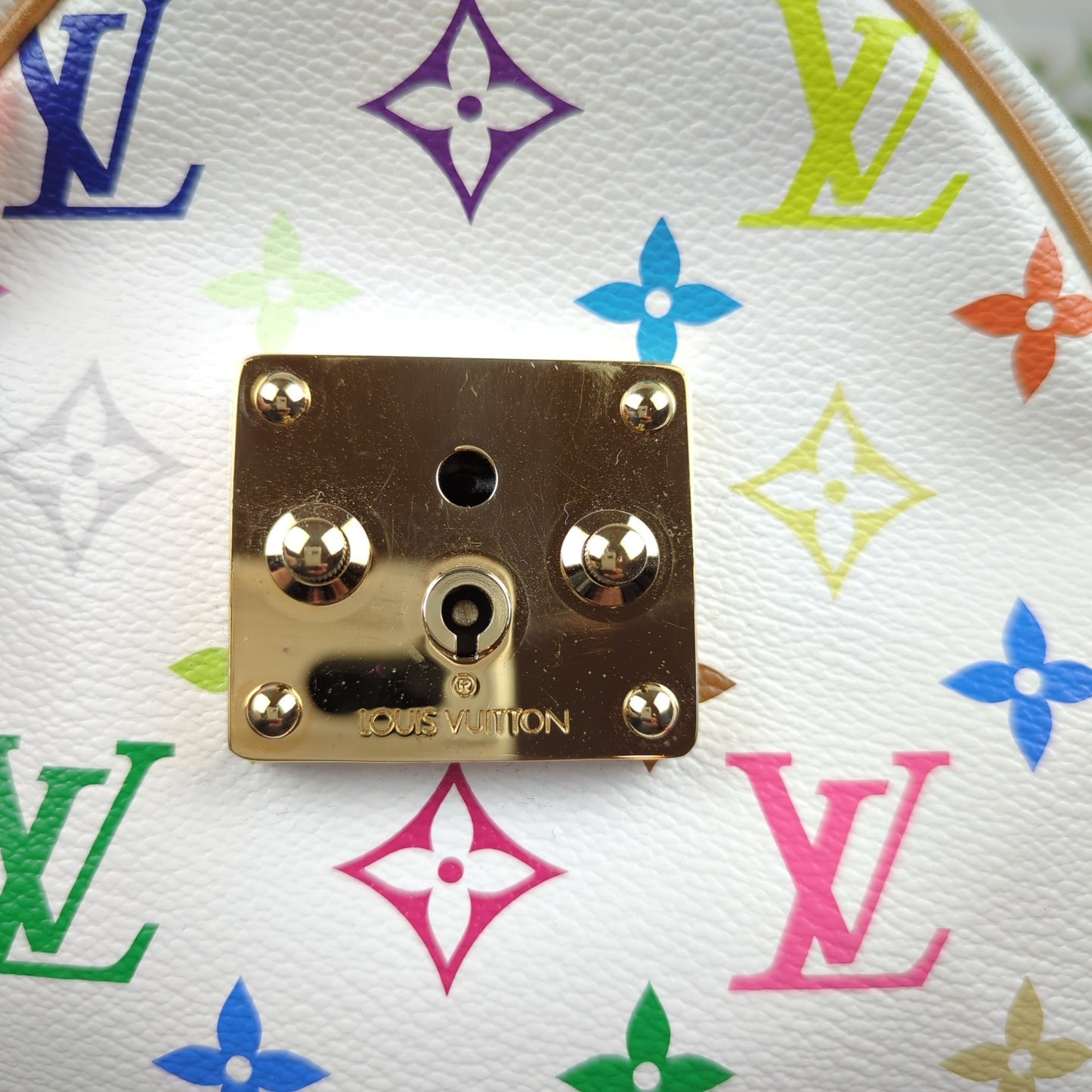 Louis Vuitton Murakami White Multicolor Monogram Speedy 30