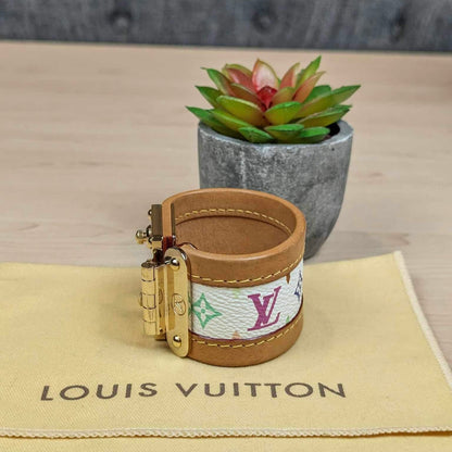 Louis Vuitton Limited Edition Multicolor S lock Bracelet