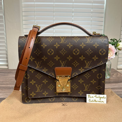 Louis Vuitton Vintage Monceau 28 Monogram