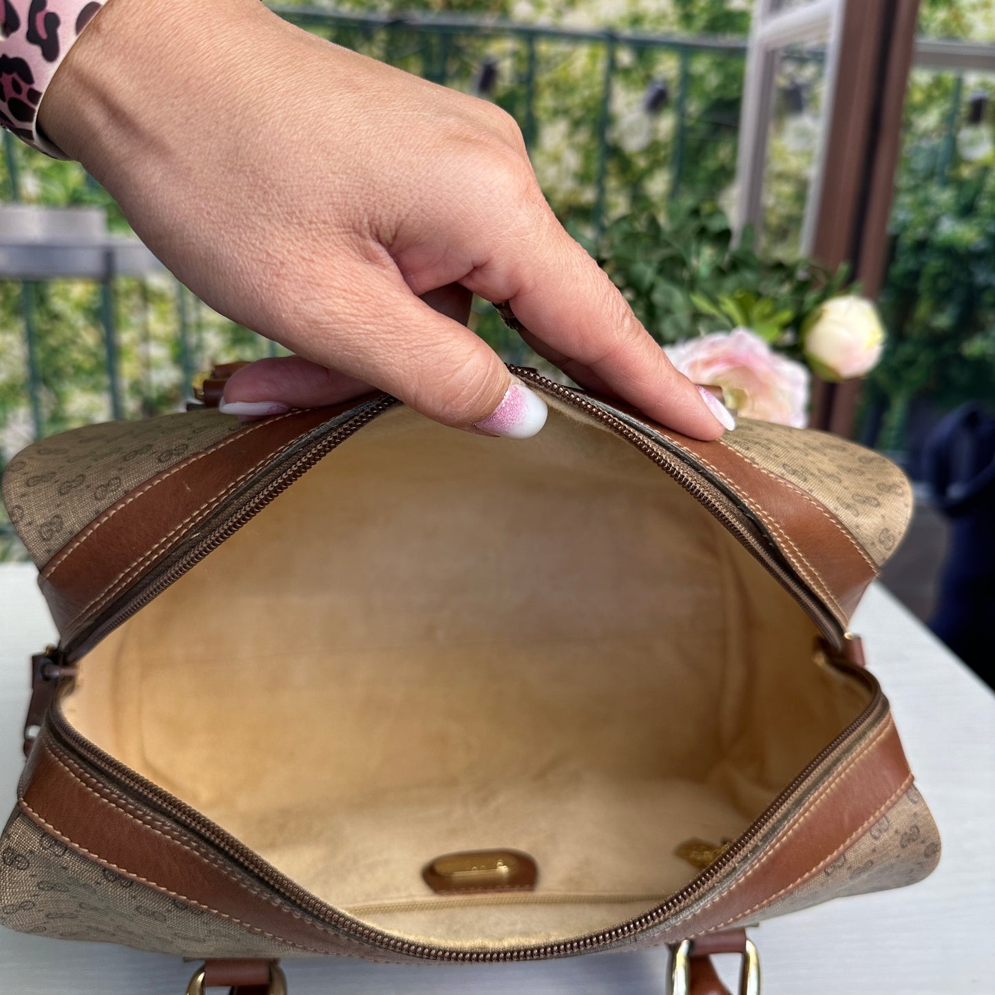 Gucci Vintage Sherryline Boston Bag