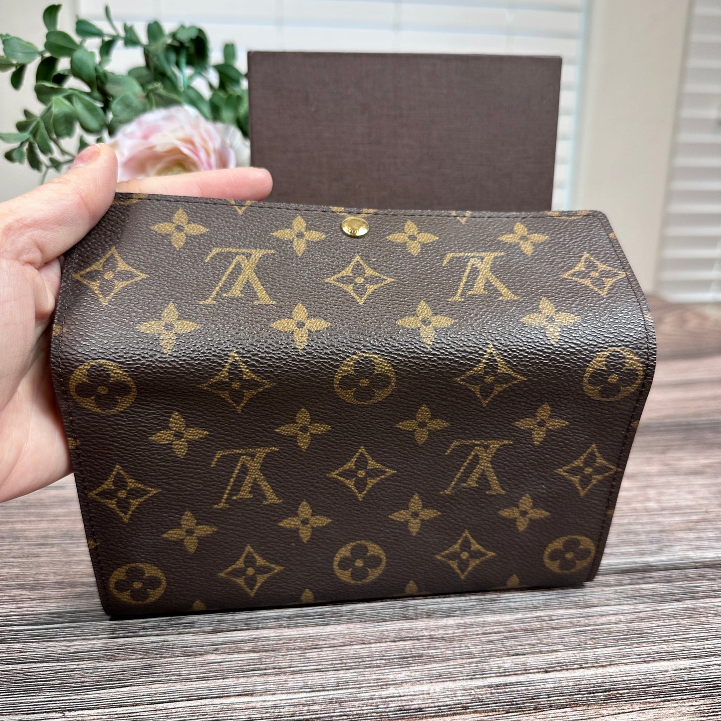 Louis Vuitton Monogram Sarah Wallet Old Model