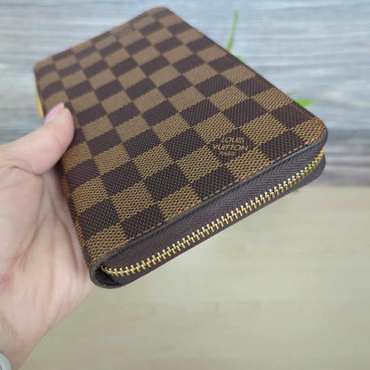 Louis Vuitton XL Zippy Organizer Damier Ebene