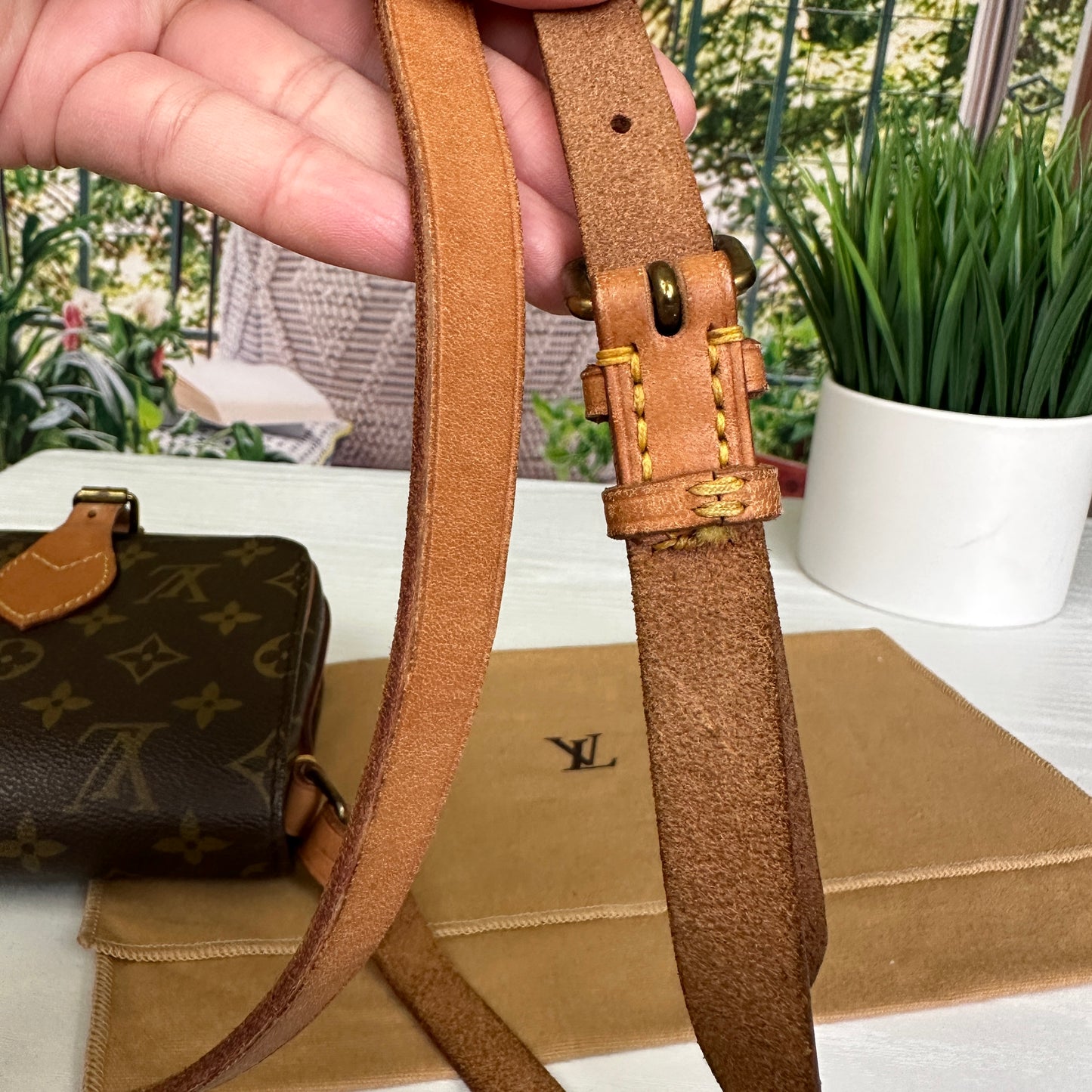 Louis Vuitton Monogram Cartouchiere PM