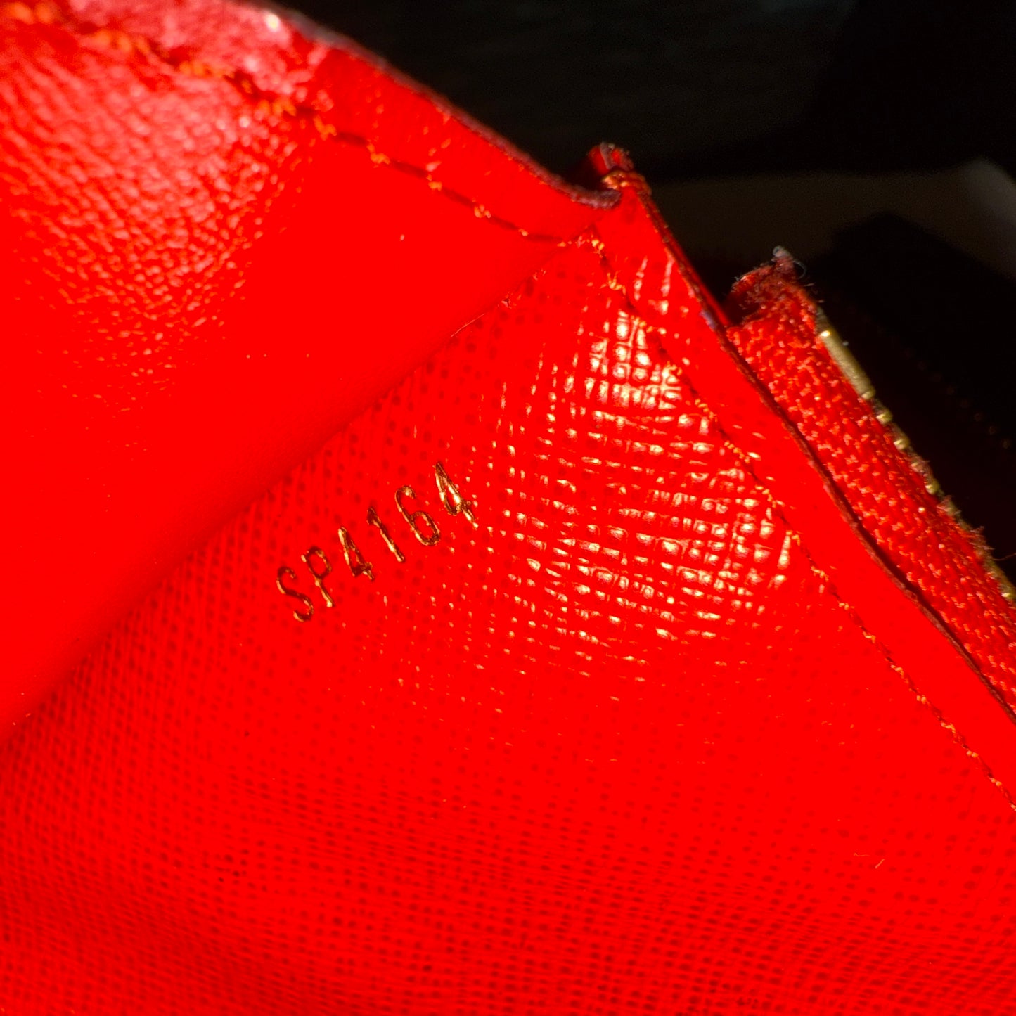 Daily Organizer Clutch Wallet in Cherry Red